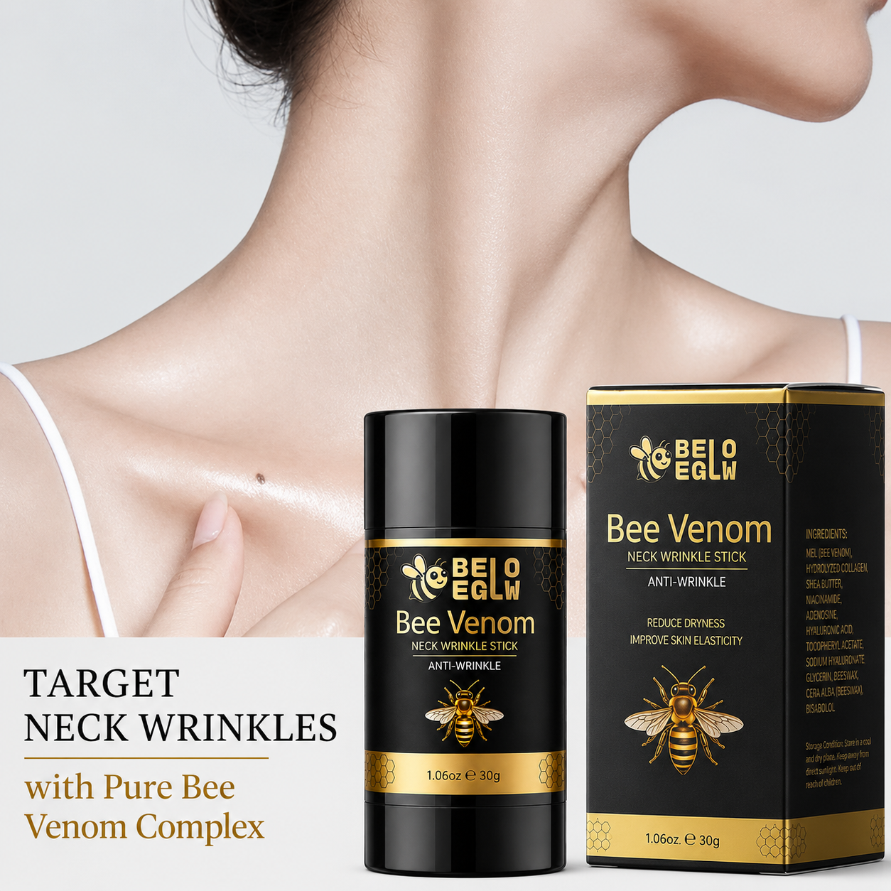 Bee Venom Extract Neck Wrinkle Stick